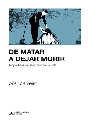 cover image of De matar a dejar morir